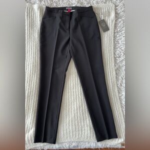 Vince Camuto Black Slim Fit Trousers